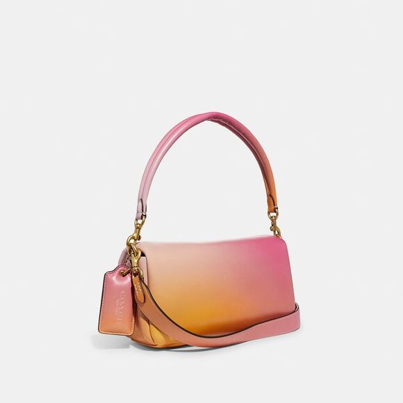 ALMOST PERFECT Coach Pillow Tabby Shoulder Bag 26 With Ombre - Picture 2 of 8